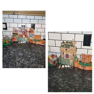 Harry Potter Polly Pocket Vtg 2001 Mattel Playsets Htf Figures Quidditch Read‎